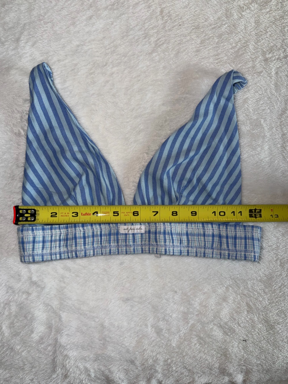 Urban Outfitters Out From Under Blue Striped Bralette